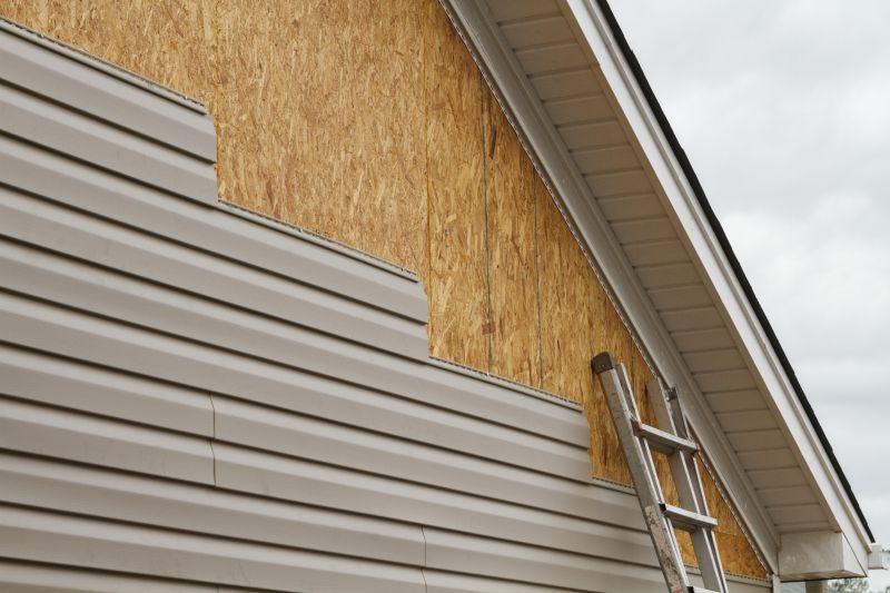 Siding Installation on a Residential Home