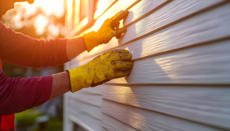 Vinyl Siding Repair Professional Image 1